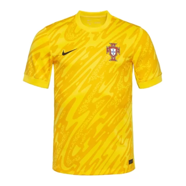 Maglia Portiere Portogallo Diogo Costa 22 Uomo Euro 2024 Gialla