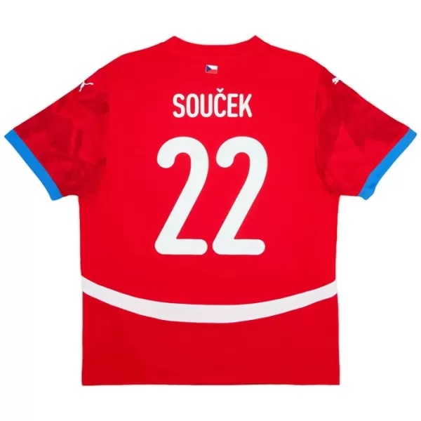 Maglia Repubblica Ceca Soucek 22 Uomo Primo Euro 2024