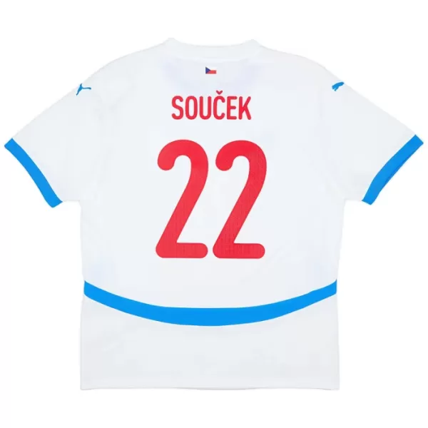 Maglia Repubblica Ceca Soucek 22 Uomo Secondo Euro 2024