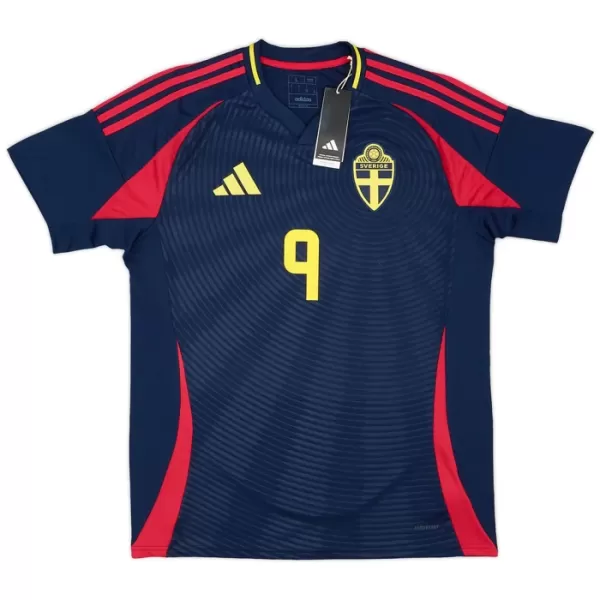 Maglia Svezia Isak 9 Uomo Secondo 2024