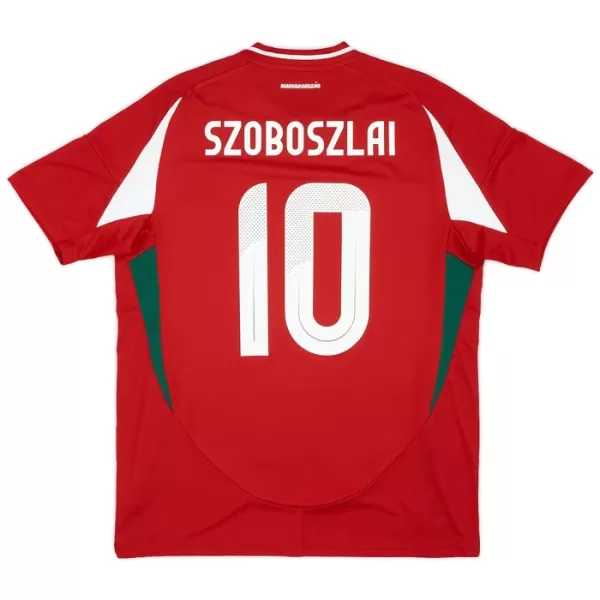 Maglia Ungheria Szoboszlai 10 Uomo Primo Euro 2024