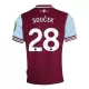 Maglia West Ham United Soucek 28 Uomo Primo 2024/25