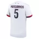 Completo calcio Paris Saint-Germain Marquinhos 5 Bambino Secondo 2024/25