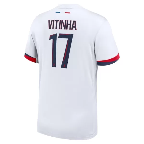 Completo calcio Paris Saint-Germain Vitinha 17 Bambino Secondo 2024/25