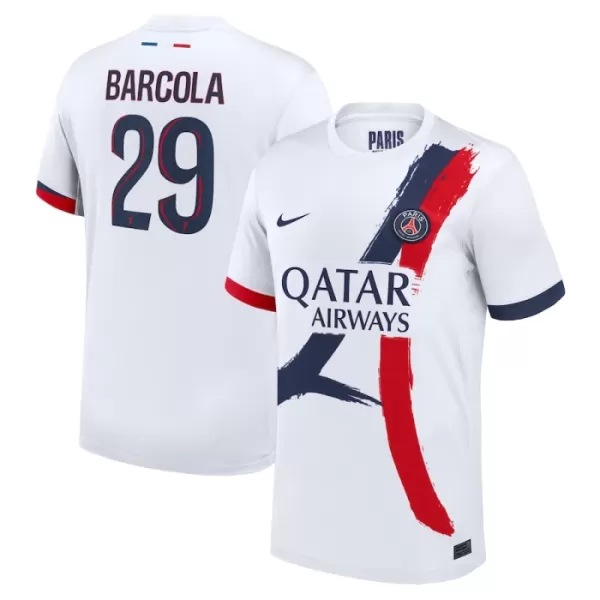 Maglia Paris Saint-Germain Bradley Barcola 29 Uomo Secondo 2024/25