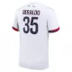 Maglia Paris Saint-Germain Lucas Beraldo 35 Uomo Secondo 2024/25