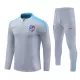 Atlético Madrid Felpe da Allenamento Uomo 1/4-Zip 2024/25 Grigio