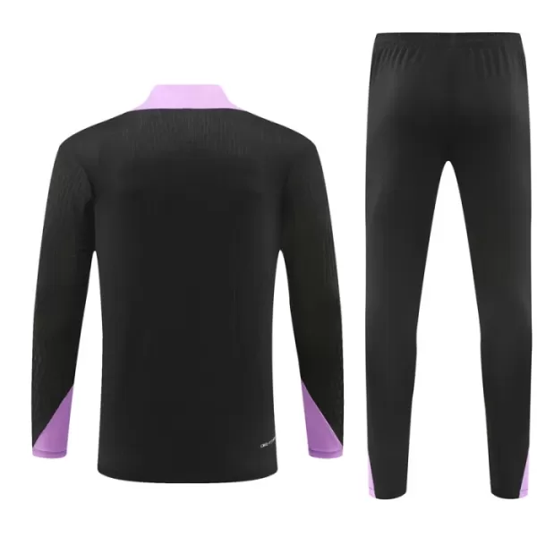 Inghilterra Felpe da Allenamento Uomo 1/4-Zip 2024/25 Nera