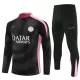 Paris Saint-Germain Felpe da Allenamento Uomo 1/4-Zip 2024/25 Nera