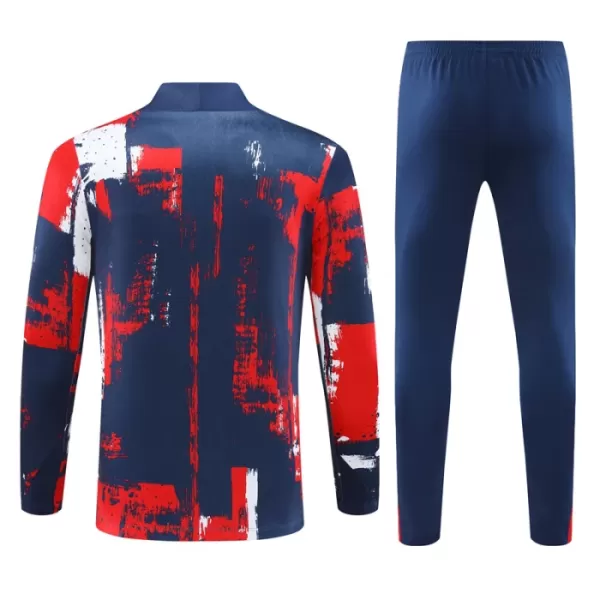 Paris Saint-Germain Felpe da Allenamento Uomo 1/4-Zip 2024/25 Rossa