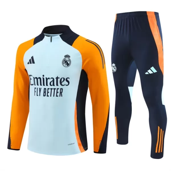 Real Madrid Felpe da Allenamento Uomo 1/4-Zip 2024/25 Blu