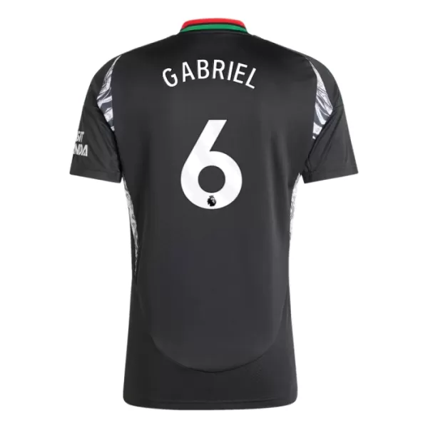 Maglia Arsenal Gabriel 6 Uomo Secondo 2024/25