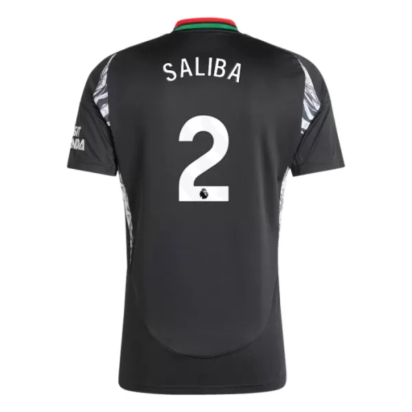 Maglia Arsenal Saliba 2 Uomo Secondo 2024/25