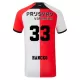 Completo calcio Feyenoord Rotterdam Hancko 33 Bambino Primo 2024/25