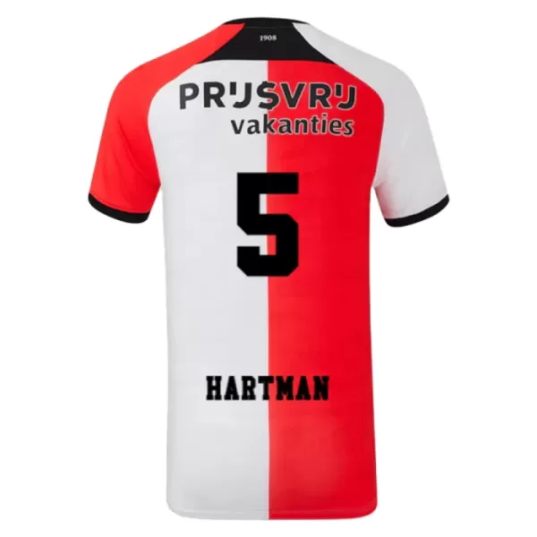 Maglia Feyenoord Rotterdam Hartman 5 Uomo Primo 2024/25