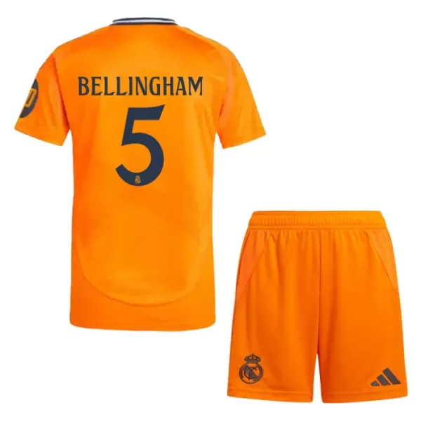 Completo calcio Real Madrid Bellingham 5 Bambino Secondo 2024/25