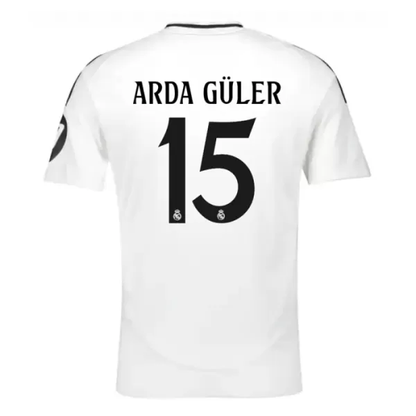 Maglia Real Madrid Arda Guler 15 Uomo Primo 2024/25