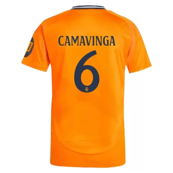 Maglia Real Madrid Camavinga 6 Uomo Secondo 2024/25