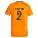 Maglia Real Madrid Carvajal 2 Uomo Secondo 2024/25