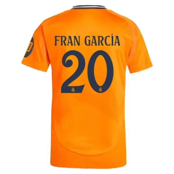 Maglia Real Madrid Fran Garcia 20 Uomo Secondo 2024/25