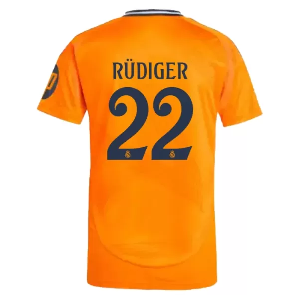 Maglia Real Madrid Rudiger 22 Uomo Secondo 2024/25