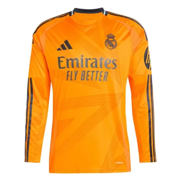 Maglia Real Madrid Uomo Secondo 2024/25 Maniche Lunghe