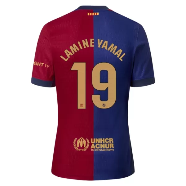 Maglia Barcellona Lamine Yamal 19 Uomo Primo 2024/25