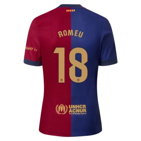 Maglia Barcellona Romeu 18 Uomo Primo 2024/25