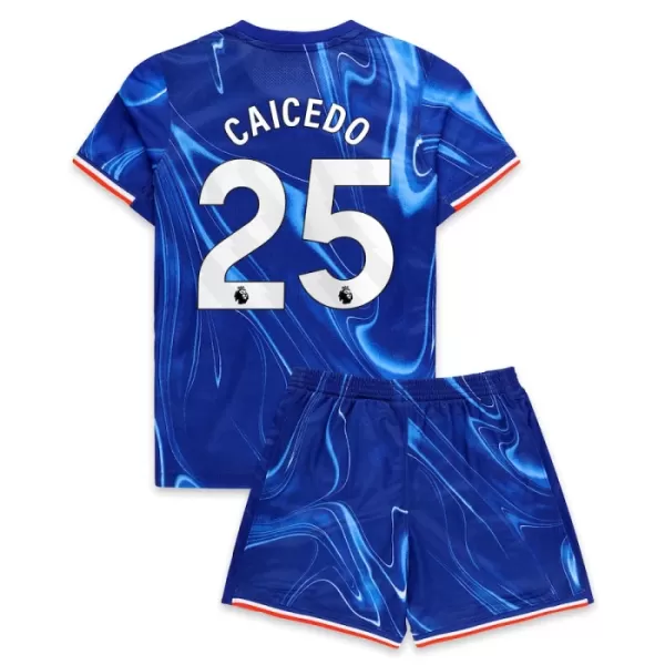 Completo calcio Chelsea Caicedo 25 Bambino Primo 2024/25