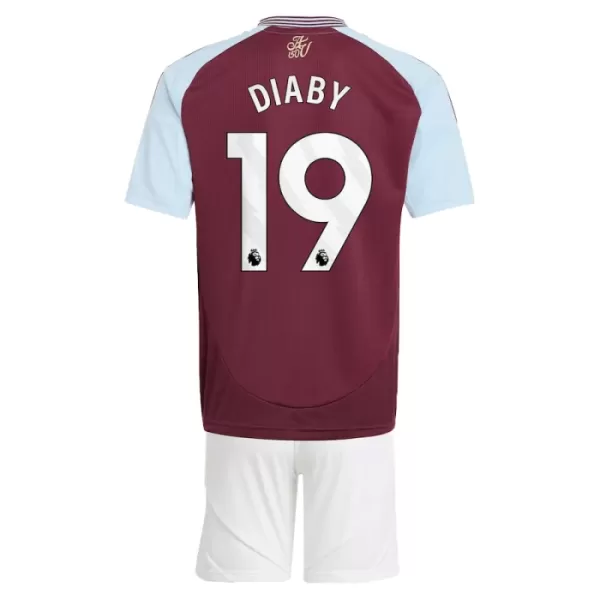 Completo calcio Aston Villa Diaby 19 Bambino Primo 2024/25