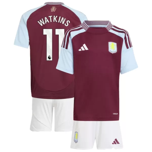 Completo calcio Aston Villa Watkins 11 Bambino Primo 2024/25