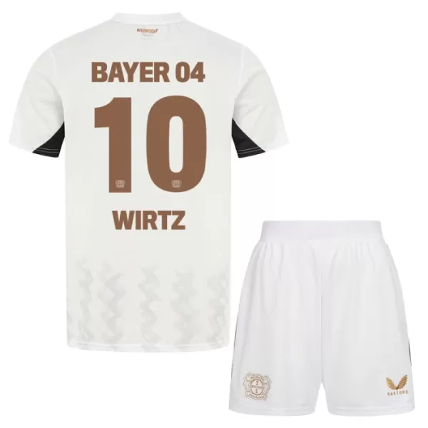 Completo calcio Bayer Leverkusen Florian Wirtz 10 Bambino Secondo 2024/25