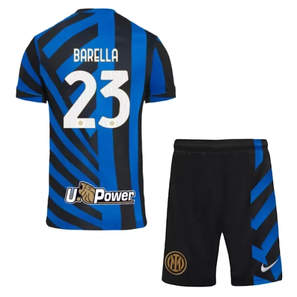 Completo calcio Inter Milan Barella 23 Bambino Primo 2024/25