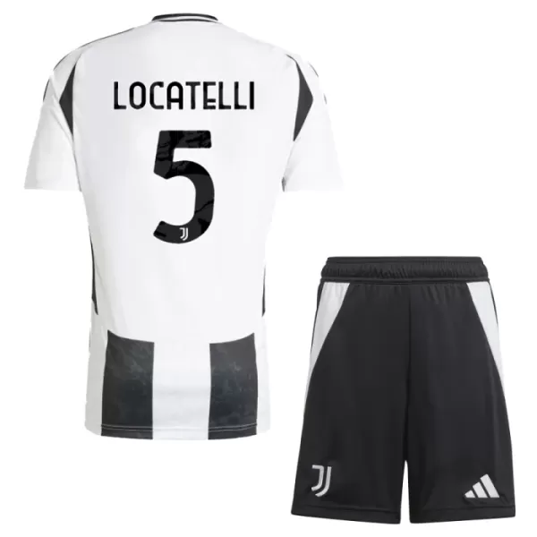 Completo calcio Juventus Locatelli 5 Bambino Primo 2024/25