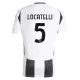 Completo calcio Juventus Locatelli 5 Bambino Primo 2024/25