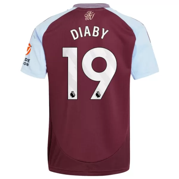 Maglia Aston Villa Diaby 19 Uomo Primo 2024/25