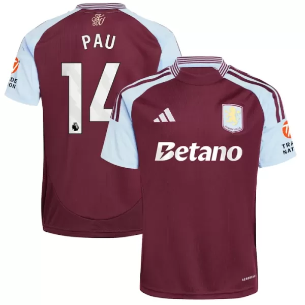 Maglia Aston Villa Pau 14 Uomo Primo 2024/25