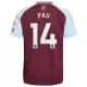 Maglia Aston Villa Pau 14 Uomo Primo 2024/25