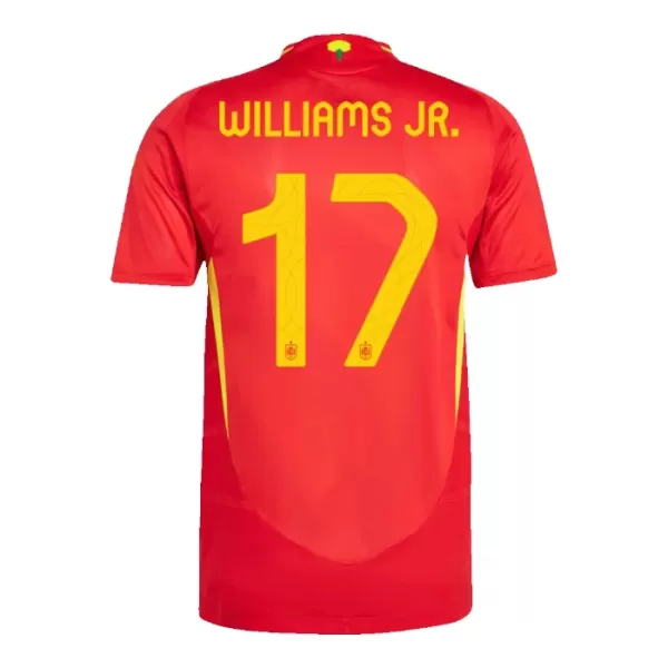 Completo calcio Spagna Williams JR 17 Bambino Primo Euro 2024