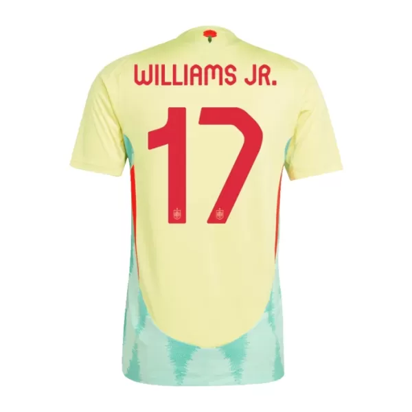 Completo calcio Spagna Williams JR 17 Bambino Secondo Euro 2024