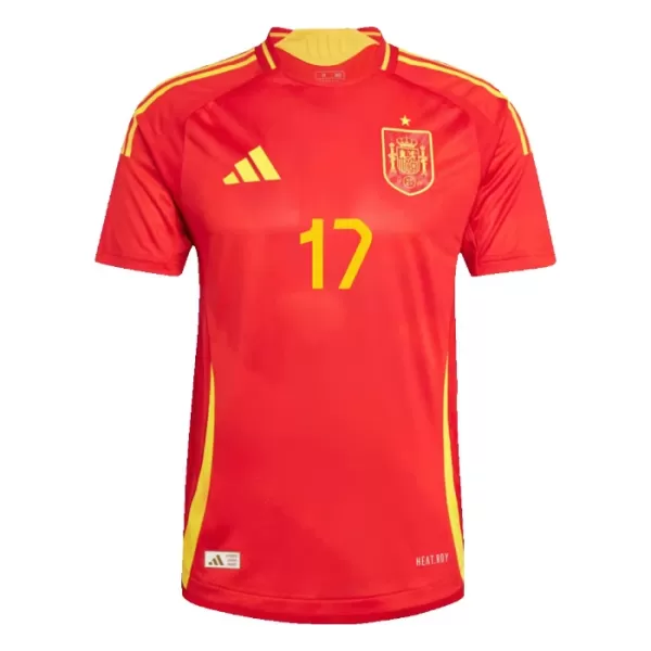 Maglia Spagna Williams JR 17 Uomo Primo Euro 2024