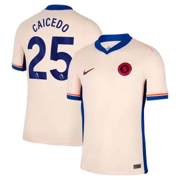 Maglia Chelsea Caicedo 25 Uomo Secondo 2024/25