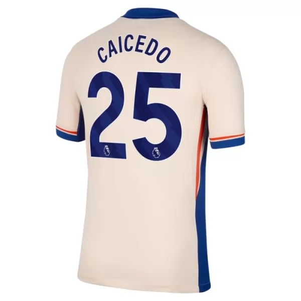 Maglia Chelsea Caicedo 25 Uomo Secondo 2024/25