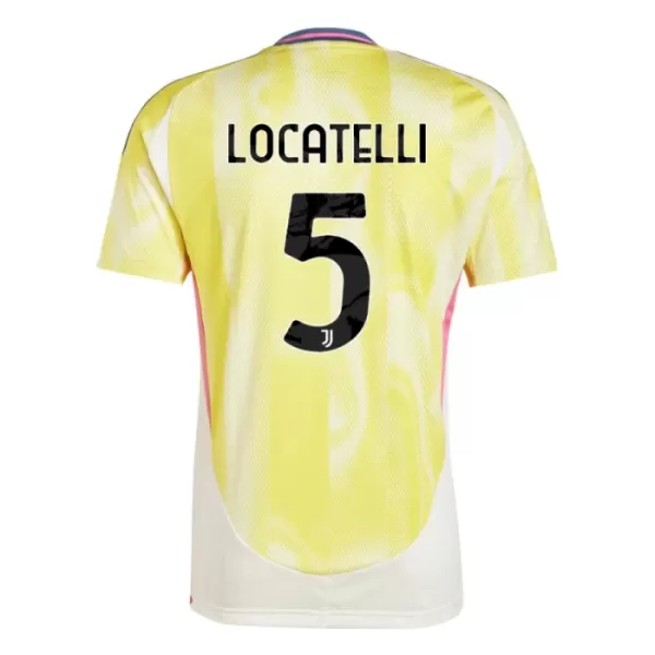 Completo calcio Juventus Locatelli 5 Bambino Secondo 2024/25