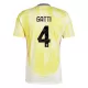 Maglia Juventus Gatti 4 Uomo Secondo 2024/25