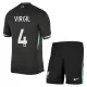 Completo calcio Liverpool Virgil 4 Bambino Secondo 2024/25