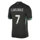 Maglia Liverpool Luis Díaz 7 Uomo Secondo 2024/25