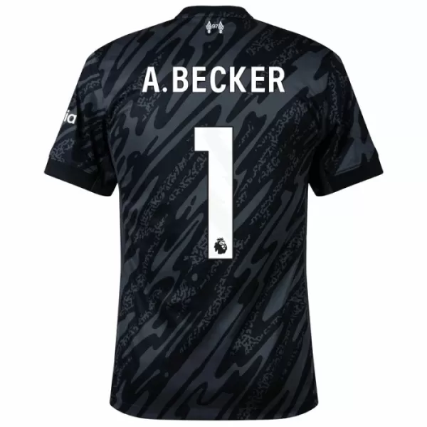 Maglia Portiere Liverpool A. Becker 1 Uomo 2024/25 Nera