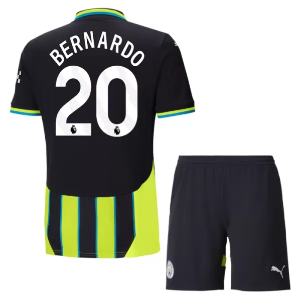 Completo calcio Manchester City Bernardo 20 Bambino Secondo 2024/25