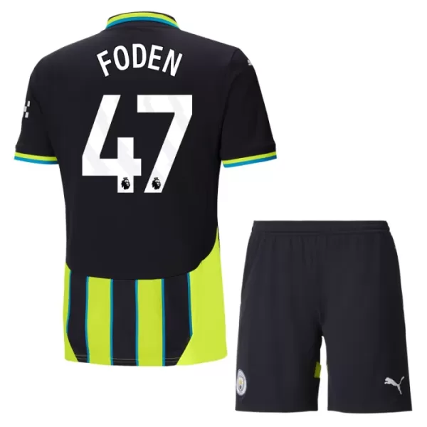 Completo calcio Manchester City Foden 47 Bambino Secondo 2024/25